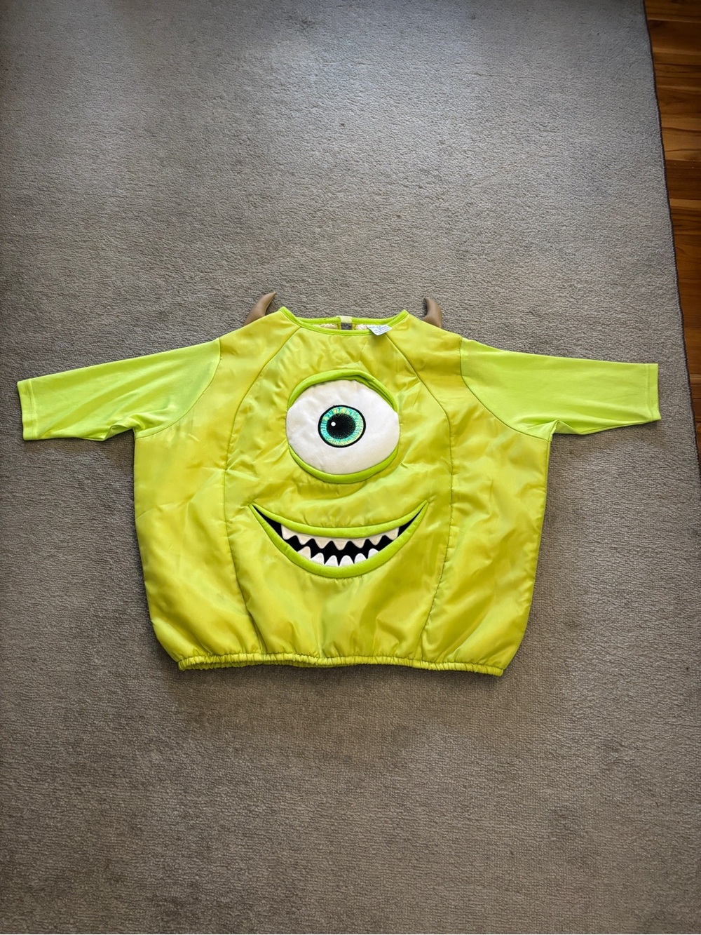 Disney Monsters Inc Mike Wazowski Halloween Dress Up Costume Unisex